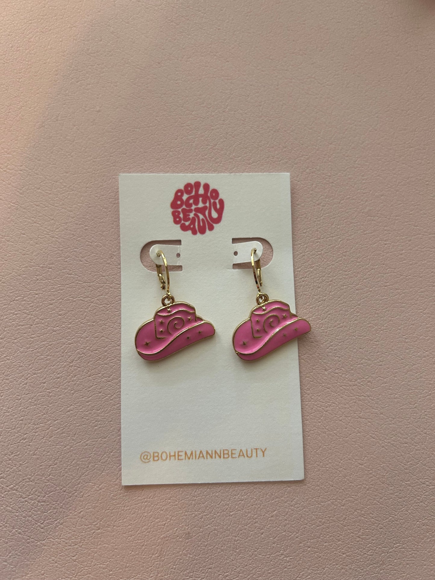 Rodeo charm earrings