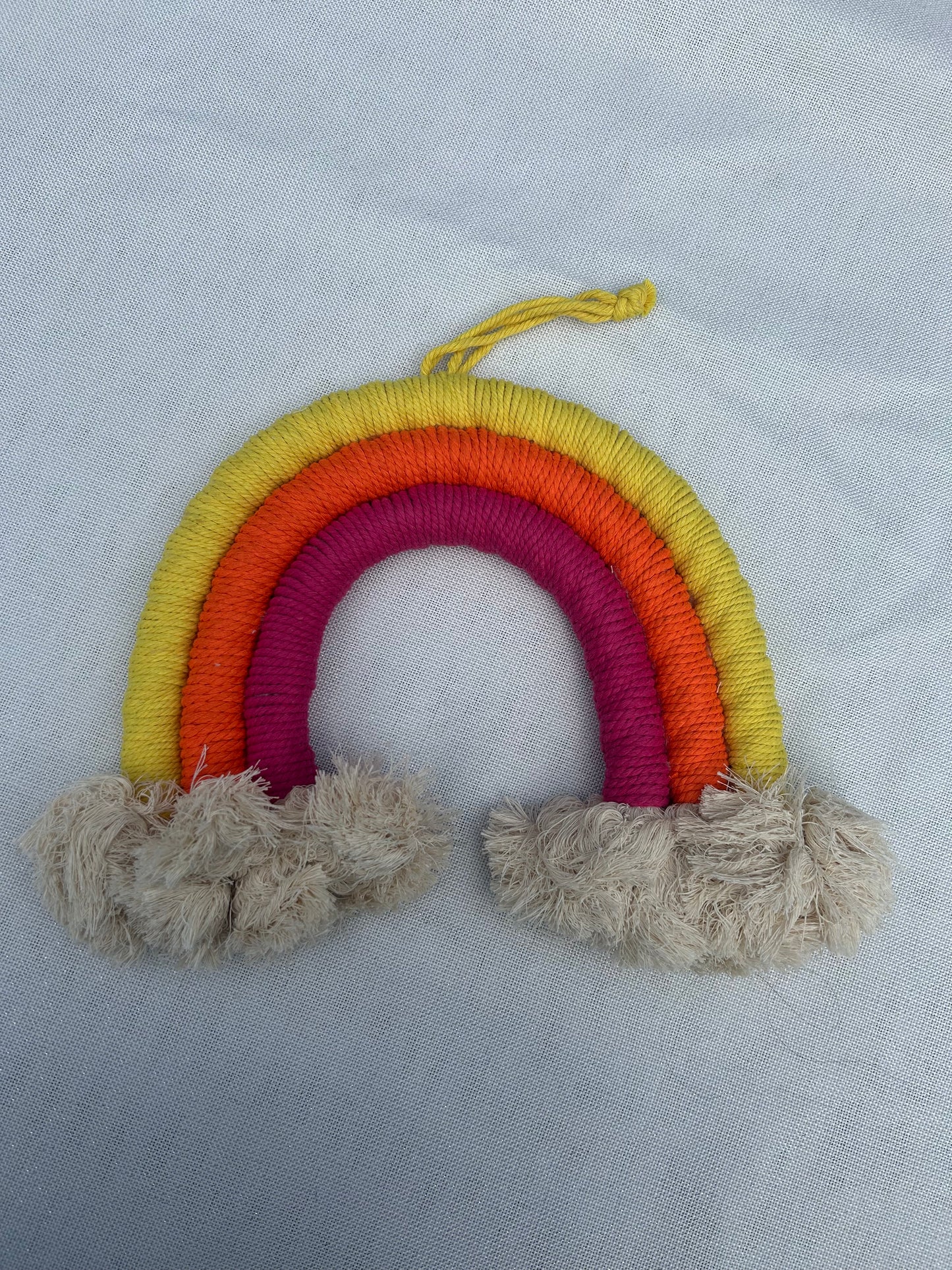 Large rainbow wall hanging