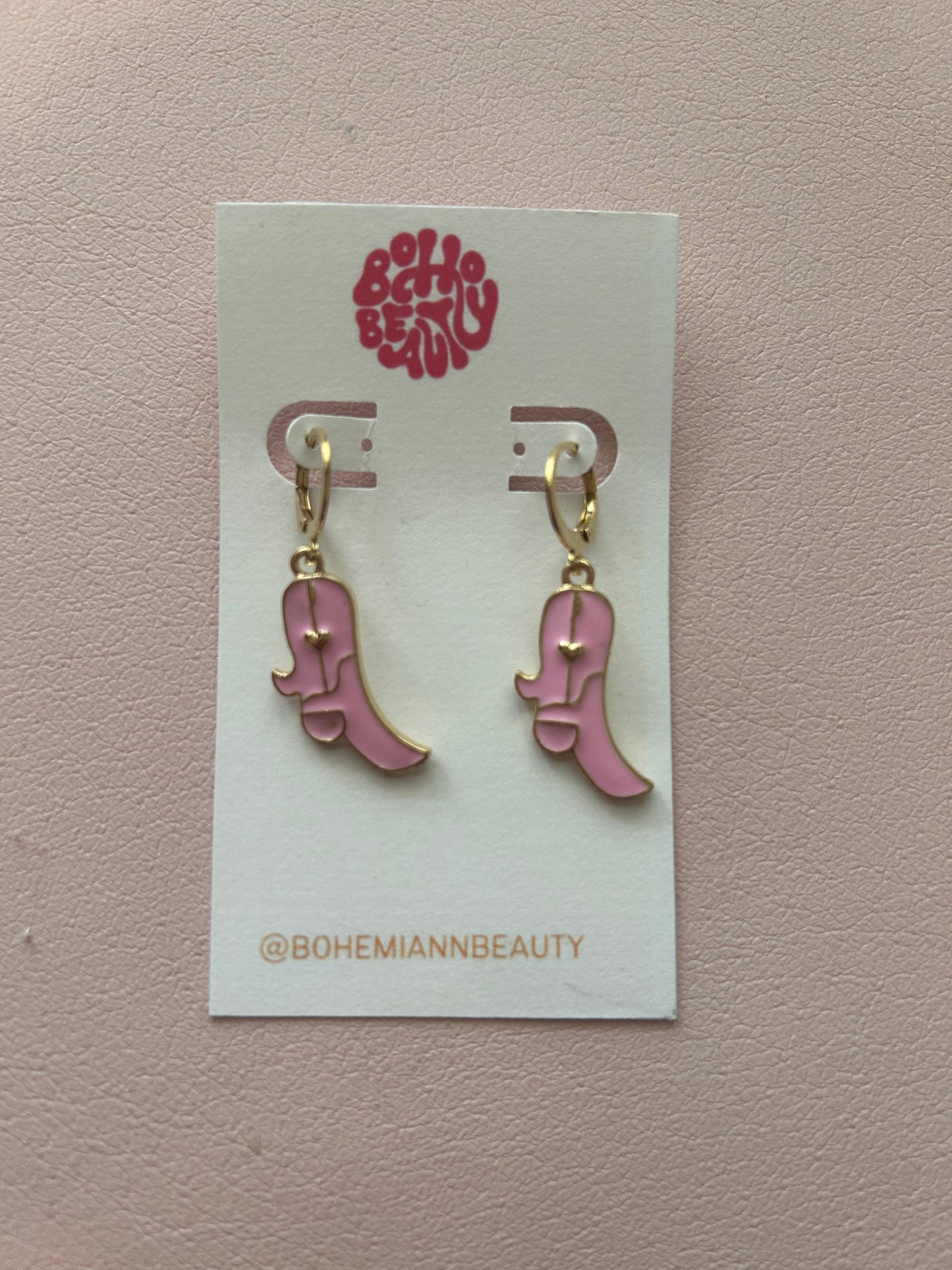 Rodeo charm earrings
