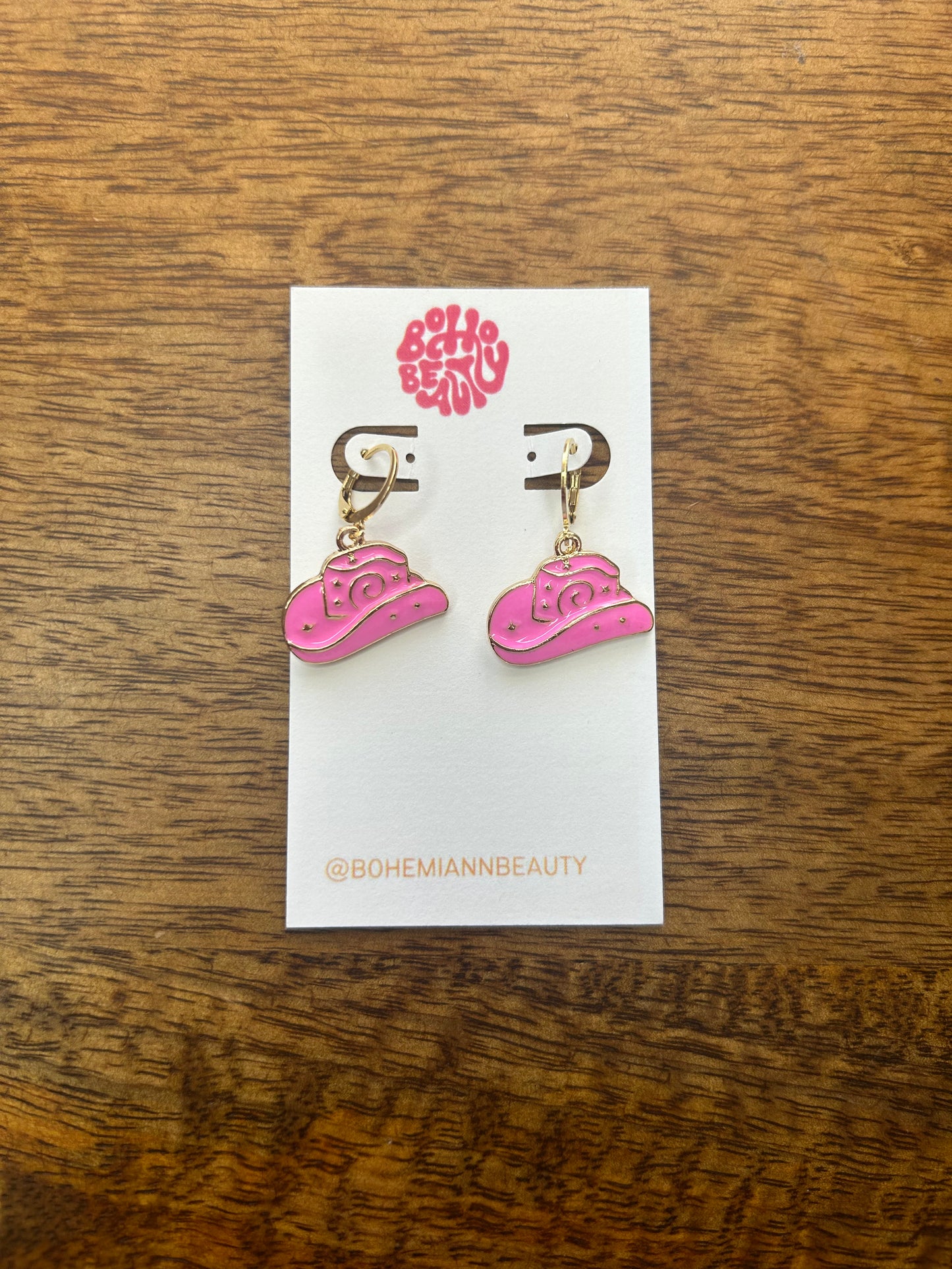 Rodeo charm earrings