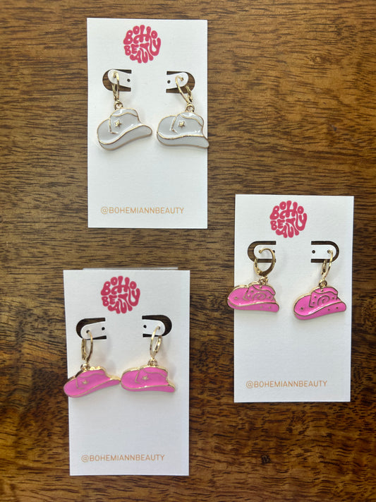Rodeo charm earrings
